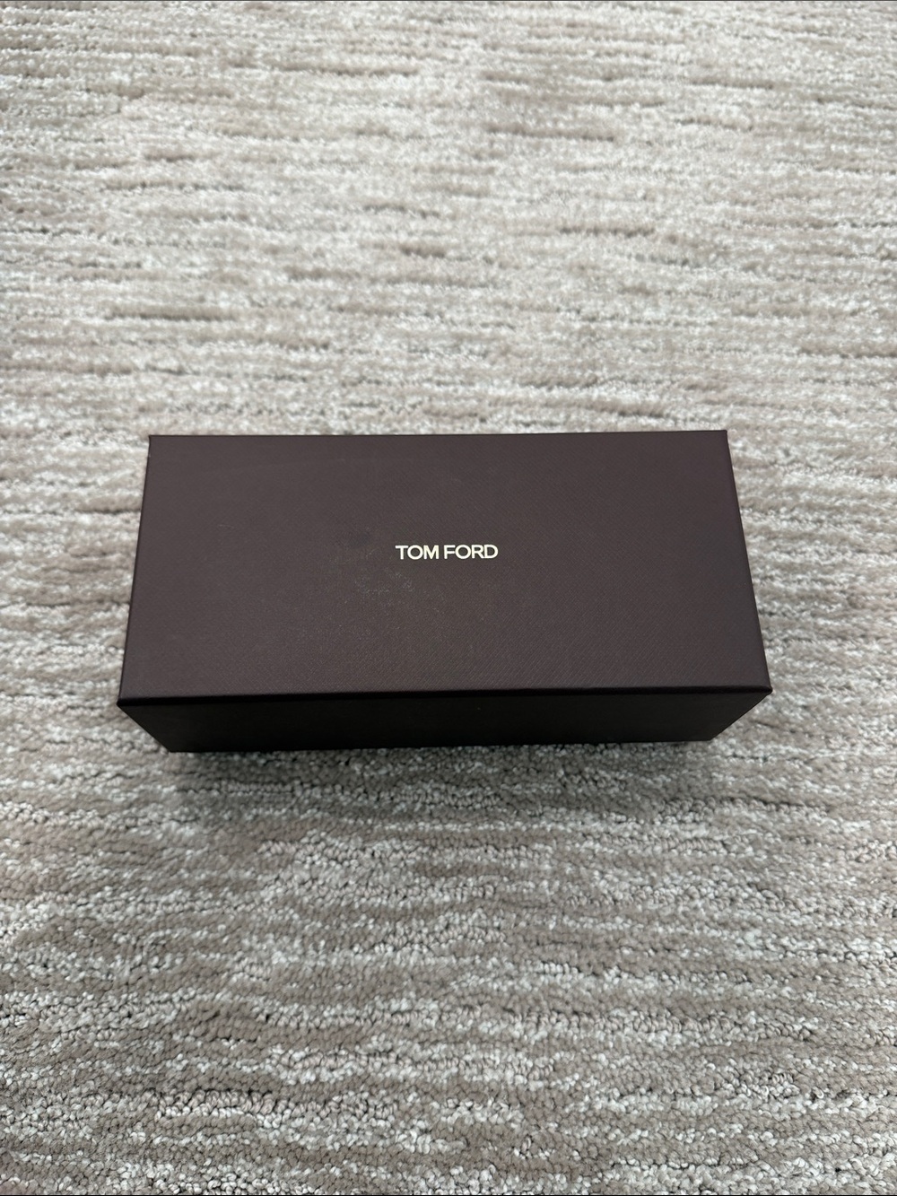 Tom Ford Dark Brown SunglassesBox with White Logo
